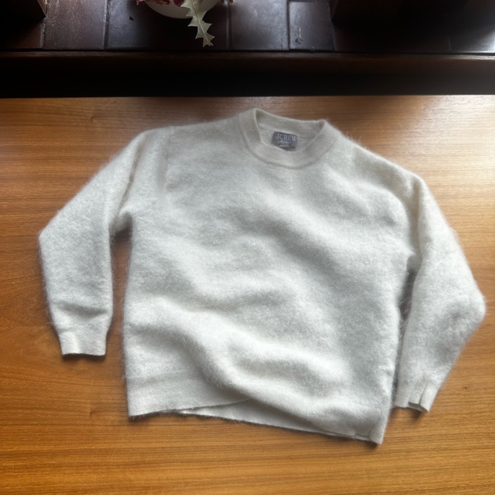 J Crew used brushed cashmere
